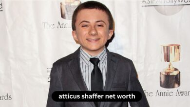 atticus shaffer net worth